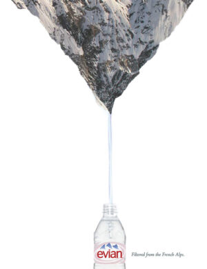 evian ad